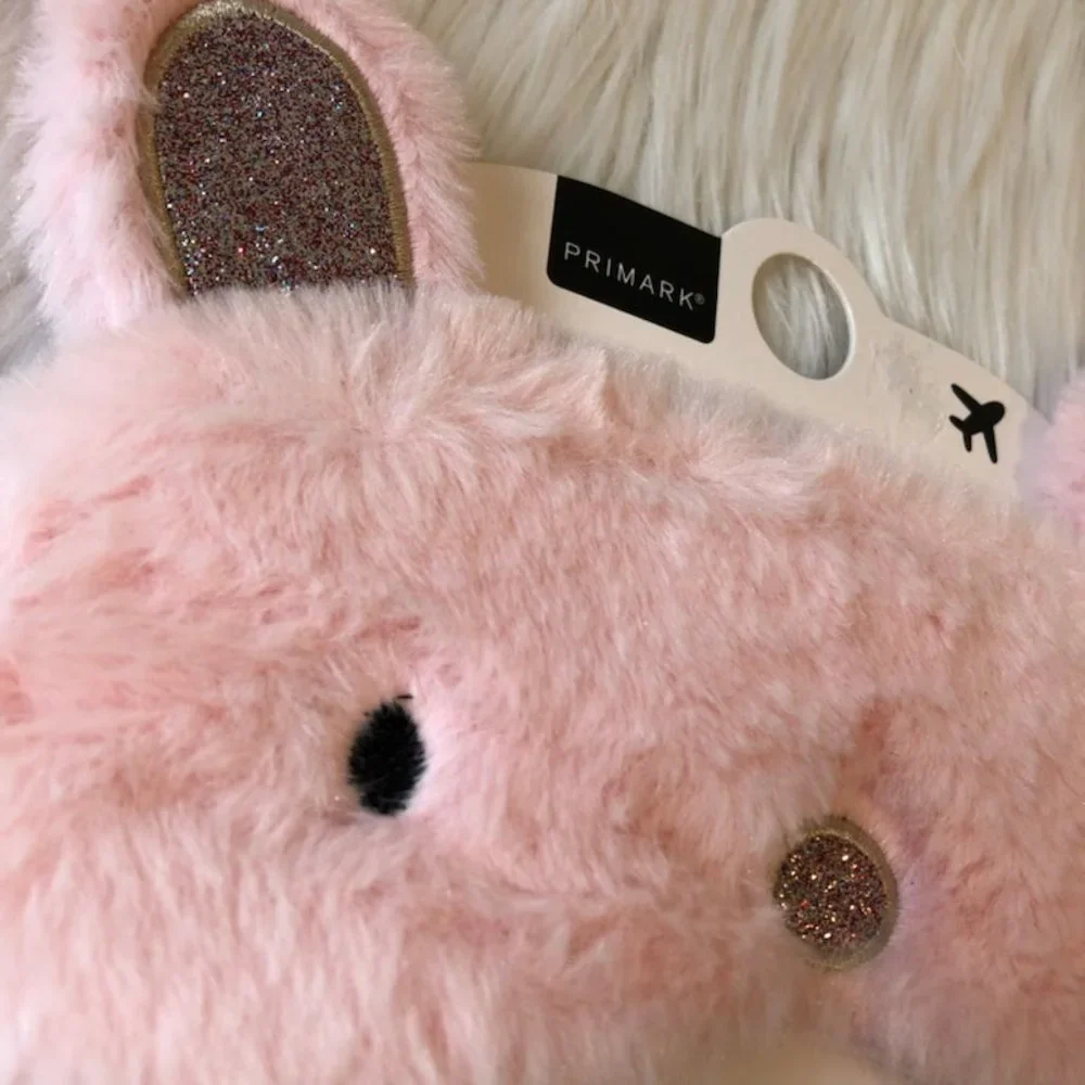 Primark Pink Bunny Eye Mask